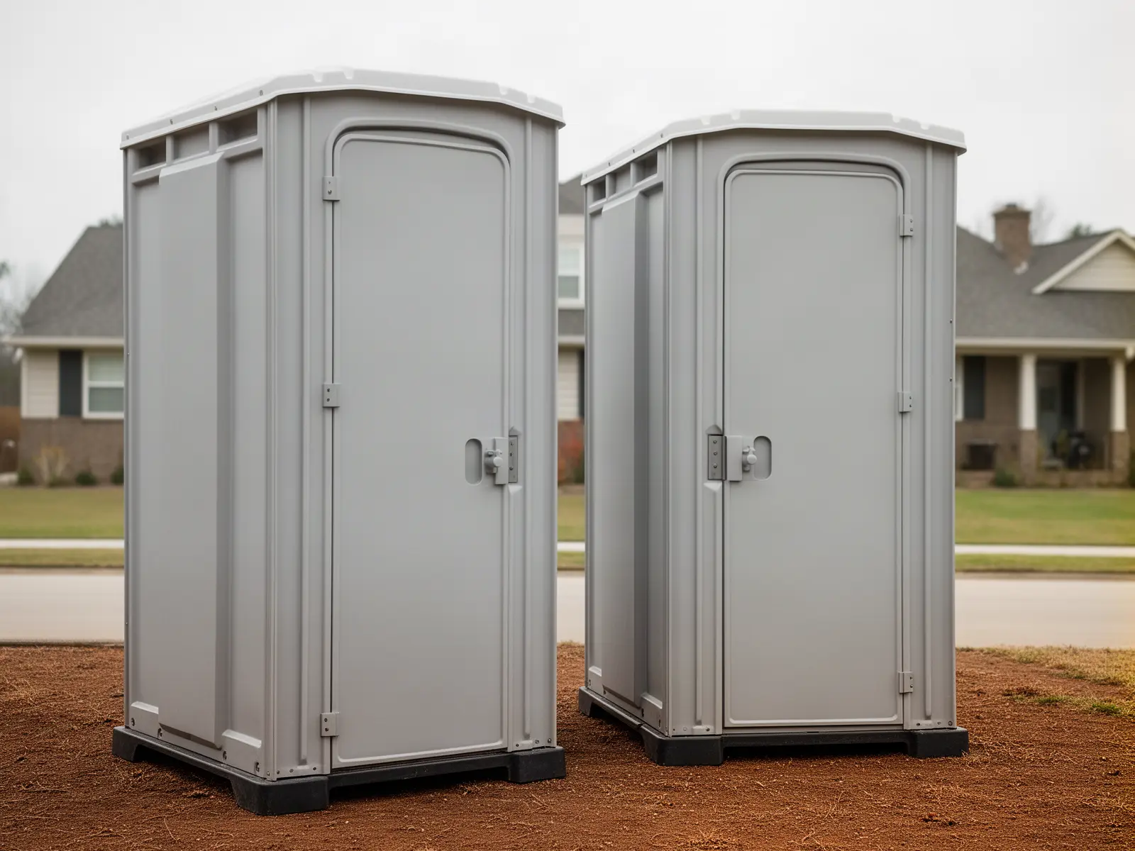 Clean porta potty unit from Hawk Point Porta Potties in Jacksonville, FL